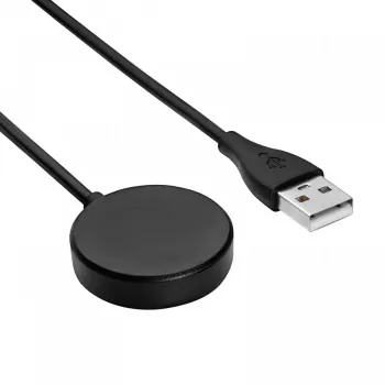 Vidinis įkroviklis Akyga AK-SW-09 išmaniajam laikrodžiui juodas USB 5V 1m