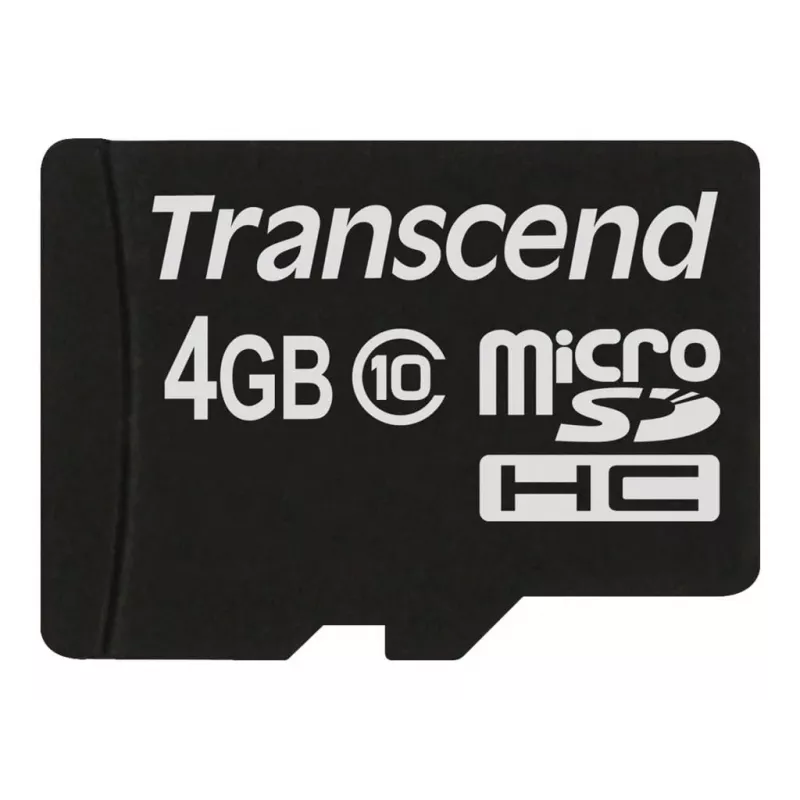 Flash atmintis Transcend 4 GB MicroSDHC Class 10 TS4GUSDC10