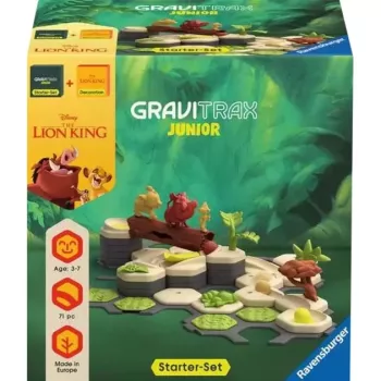 GraviTrax Junior Starter-Set Liūtas Karalius, geležinkelis