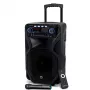 Nešiojamas karaokės garsiakalbis MANTA SPK5021PRO 20W, 12 colių žemų dažnių garsiakalbis, 80W RMS, Bluetooth, baterija iki 5 val., SD/USB, mikrofono ir gitaros įvestys