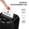 Powershred | LX25 | Juoda | 11,5 L | Kredito kortelių smulkinimas | dB | Popieriaus apdorojimas standartinis/išėjimas 6 lapai per eigą | Skersinis smulkintuvas | Garantija 24 mėn.