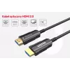 HDMI laidas UNITEK C11072BK-25M 25m 18 Gbit/s Juoda