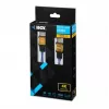 HDMI laidas IBOX ITVFHD04 1,5 m, HDMI 2.0, 18 Gbps, 4K (4096×2160), paauksuoti kontaktai, vyriškas–vyriškas