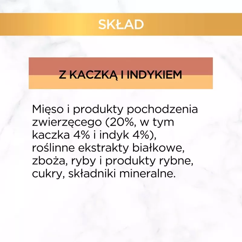 GOURMET GOLD - Troškinys su antiena ir kalakutiena 85 g
