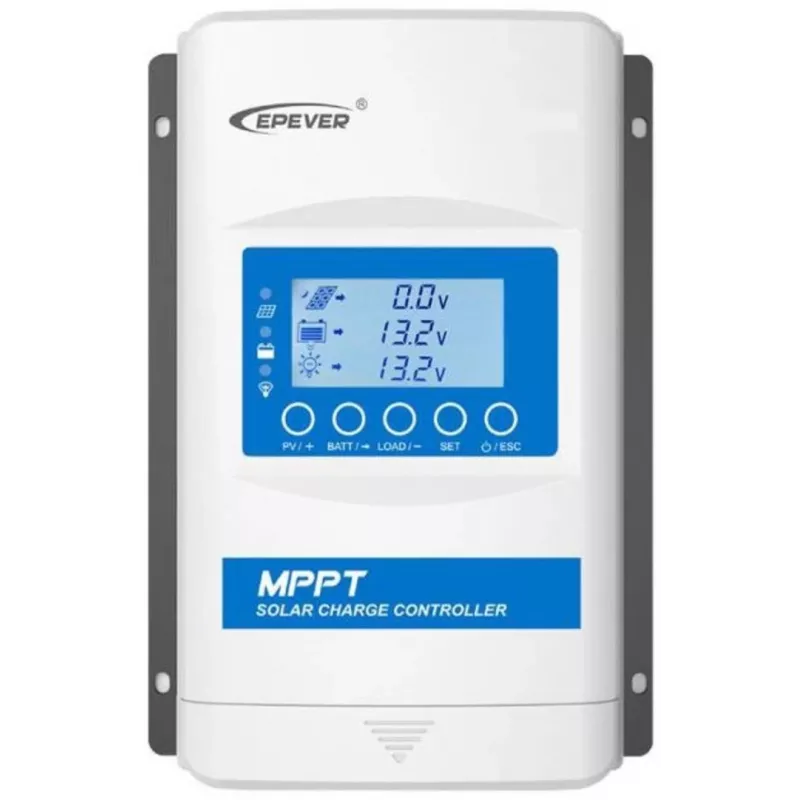 MPPT įkrovimo valdiklis EPEVER XTRA1210N-XDS2 10A 12/24V, saulės reguliatorius 12V/24V sistemoms