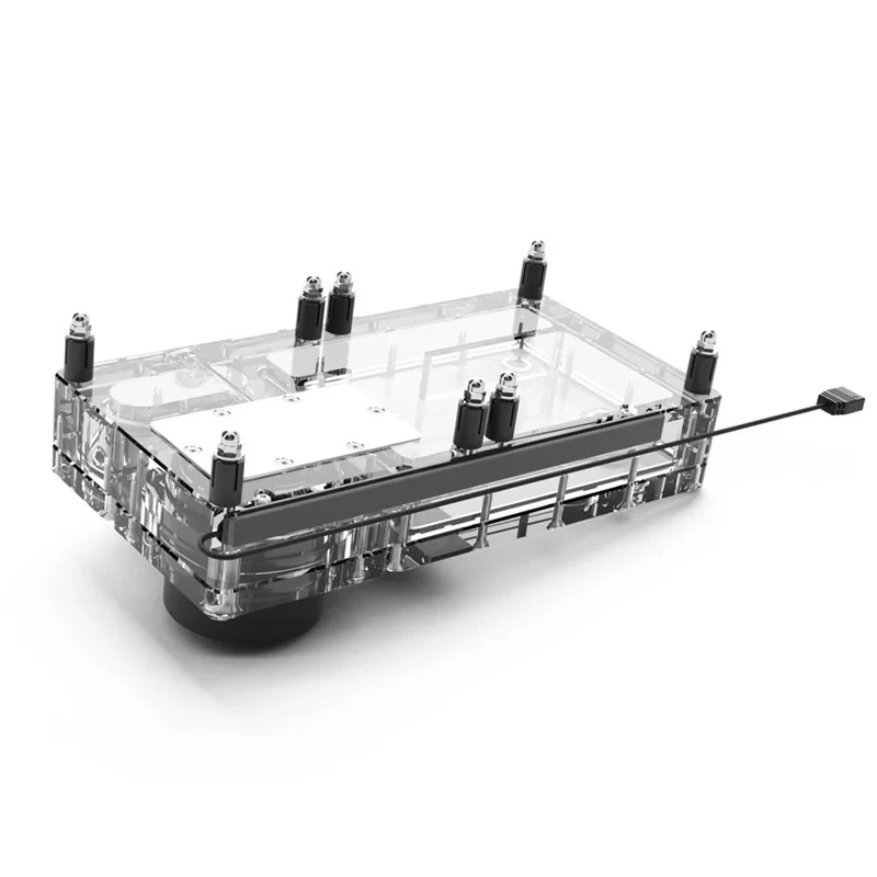 Alphacool Core Flat Reservoir 240, su VPP siurbliu - dešinė