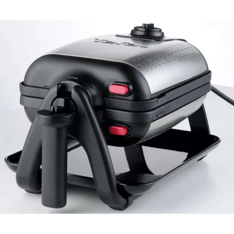 Tefal WM756D vaflinė 2 vafliams 1200 W juoda, nerūdijančio plieno