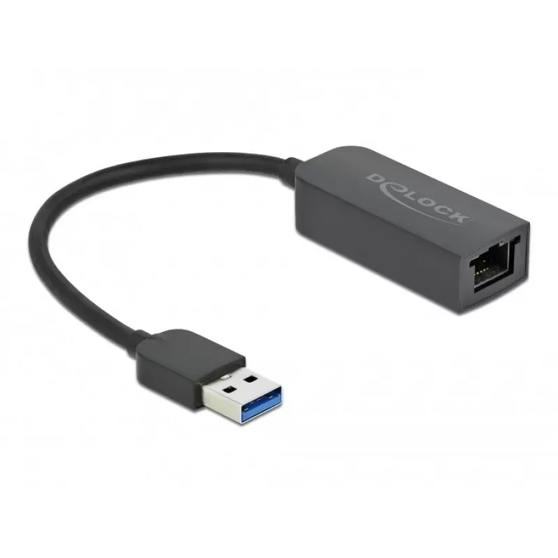 Adapter USB Type-A kištukas to 2.5 Gigabit LAN DeLOCK 66646