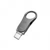 USB atmintukas Silicon Power 16 GB USB Type-A / USB Type-C, USB 3.2 Gen 1, titano, cinko korpusas