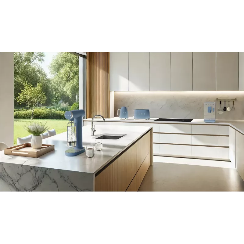 Smeg TSF01SBMEU skrudintuvas 6 2 riekėms 950 W Mėlynas