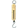 Mechaninė spyruoklinė skalė c.k tools T6202 025 — 0–12,5 kg diapazonas, 0,5 kg padala, žalvarinė skalė, juoda