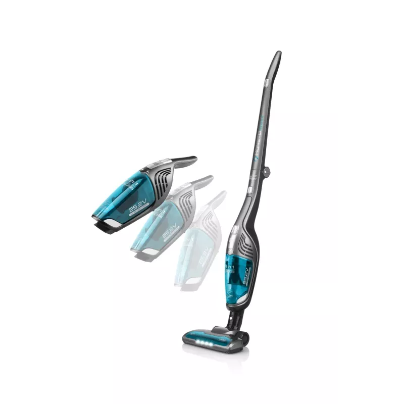 ETA | Siurblys | ETA845390000 Moneto II Aqua Plus | Belaidis | Lazdinis 2in1 | Plovimo funkcija | N/A W | 25,2 V | Veikimo laikas (maks.) 50 min | Pilka/Mėlyna
