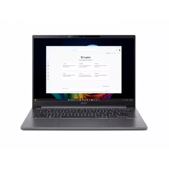 Laptop Acer TravelMate P4 TMX414-51-TCO 14 inch WUXGA IPS, Intel iU5, 32GB RAM, 512GB SSD, Wi‑Fi 7, Windows 11 Pro, 3-year Onsite NBD