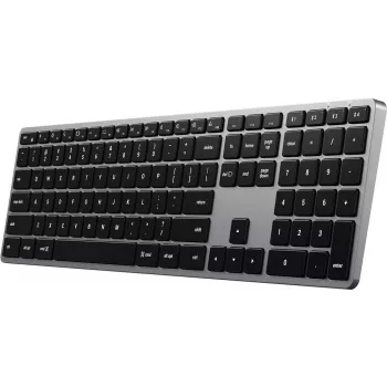Satechi plonas X3 klaviatūra Bluetooth QWERTZ German Juoda - Pilka (ST-BTSX3M-DE)