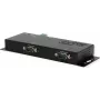 Nuoseklusis įrenginių serveris Exsys EX-6112-2 — Ethernet į 2×RS-232, 12 V/3 A maitinimas