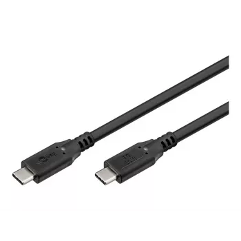 Goobay USB-C laidas, USB 3.2, 60 W, 5 Gbit/s, Power Delivery, 1 m (1m, USB 3.2 Gen 1, 60W), USB laidas