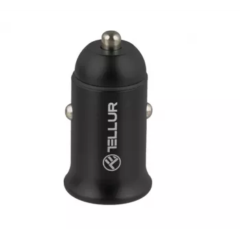 Automobilinis įkroviklis Tellur PD60W QC30W T-MLX43921 — 60W PD ir 30W QC greitasis įkrovimas transporto priemonėse