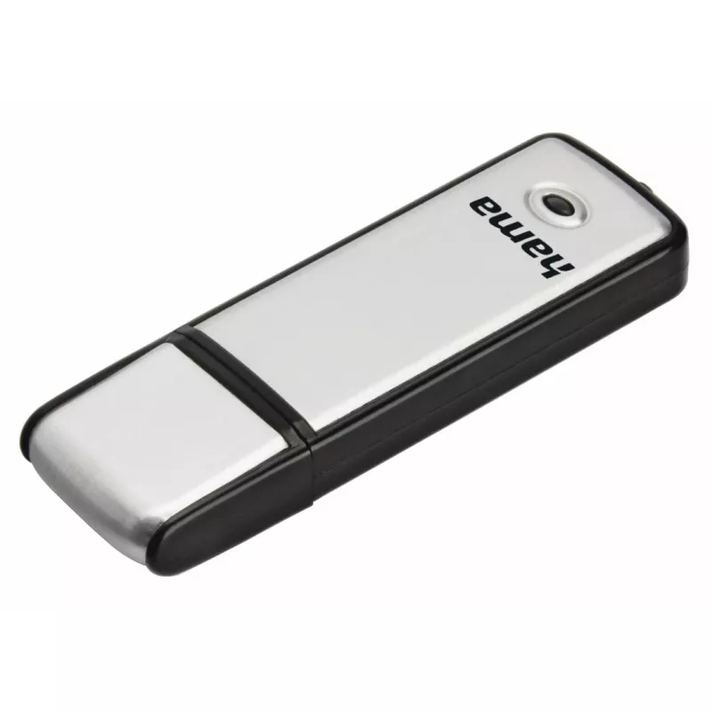 Hama Fancy USB atmintinė 64 GB USB Type-A 2.0 juoda, sidabrinė