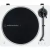 Audio technika su diržine pavara Audio-Technica AT-LP70XBT sidabrinė balta pilnai automatinė