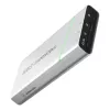 Nešiojama baterija Green Cell BPLGC20P 20800 mAh ličio jonų, USB-C PD 65W, 2x USB-C + 1x USB-A, aliuminio korpusas