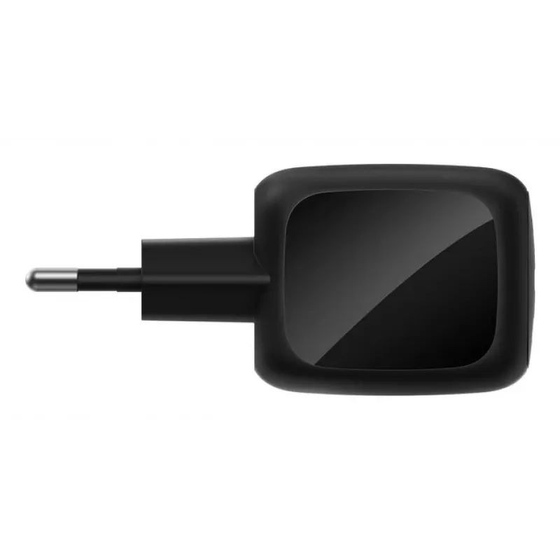 Vidinis kintamosios srovės greitasis įkroviklis Belkin WCH019kqBK — 2× USB‑C, juodas, OVP/OC/OT/SC apsauga