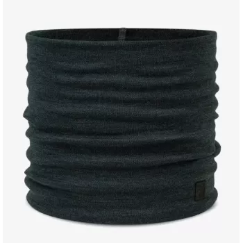 Kaklo šildytuvas Buff Merino Heavyweight Solid Forest – Buff merino sunkiasvoris kaklo šildytuvas, besiūlis, unisex, tamsiai žalias