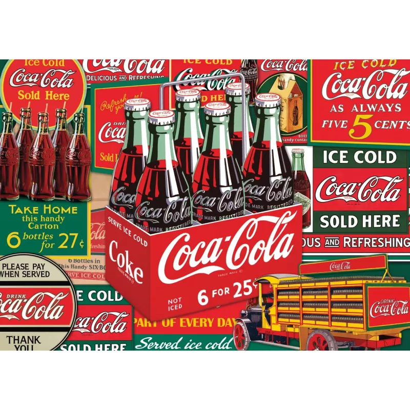 Coca Cola - Klassiker, dėlionė, 1000 detalių