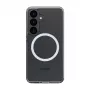Torras Guardian Magnetic Series telefono dėklas Samsung S25 (skaidrus)