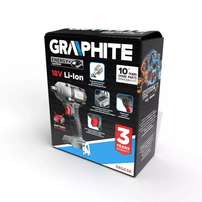 veržliaraktis Graphite 58G038