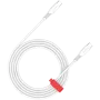 USB-C į USB-C kabelis CANYON CC100SC 100W 1,2 m Baltas