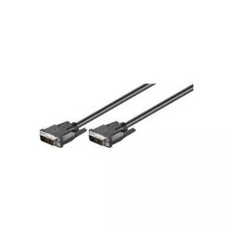 DVI laidas Goobay 50850 2 m DVI-D juodas