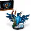 LEGO Icons Kingfisher Bird Set Model Building Kit for Adults to Build with Water Setting Display Stand Great Home and Office Desk Décor Valentine's