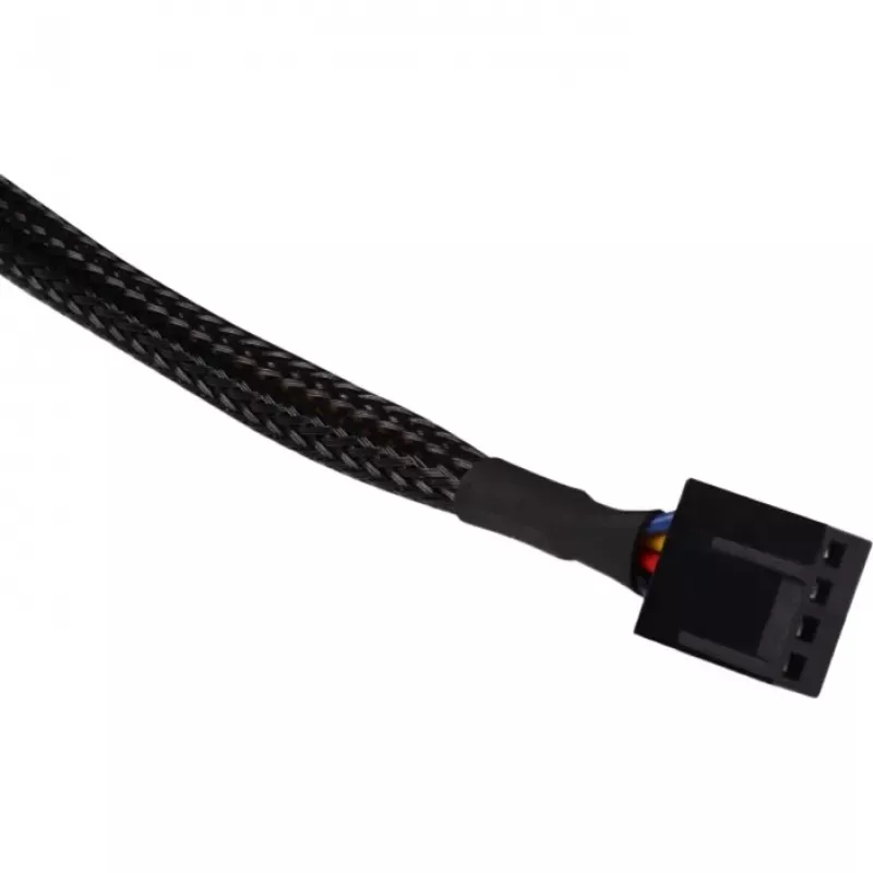 Kabelio ilgintuvas Alphacool 18673 plastikinis juodas 150 mm