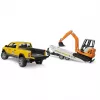Automobilio serviso automobilis Dodge RAM 2500 su priekaba