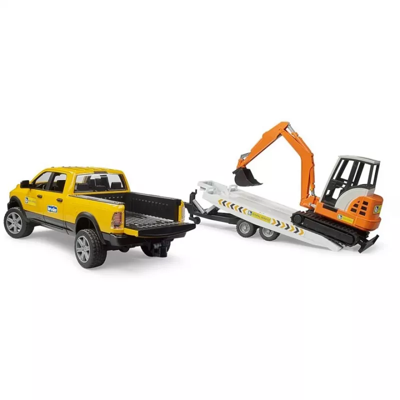 Automobilio serviso automobilis Dodge RAM 2500 su priekaba