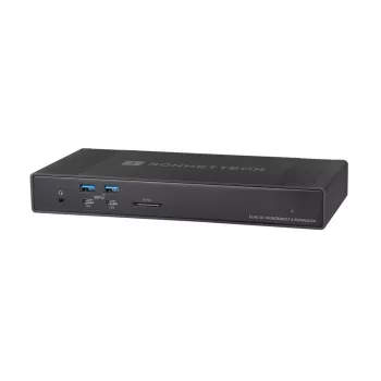 Sonnet Echo 20 Thunderbolt 4 SuperDock Wired Juoda 100W Power Delivery 2500 Mbit/s