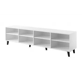 TV spintelė cama meble BARI 200x42x52 balta matinė — 200×42×52 cm