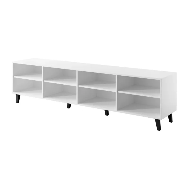 TV spintelė cama meble BARI 200x42x52 balta matinė — 200×42×52 cm