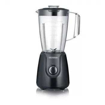 Severin SM 3707 blenderis 1,5 L Stalo blenderis 600 W Juodas