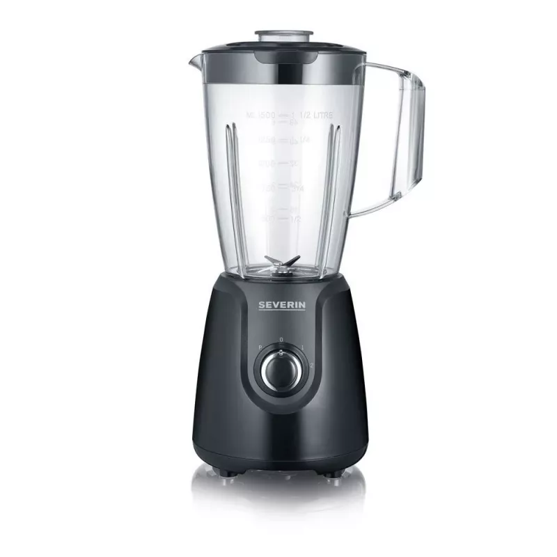 Severin SM 3707 blenderis 1,5 L Stalo blenderis 600 W Juodas
