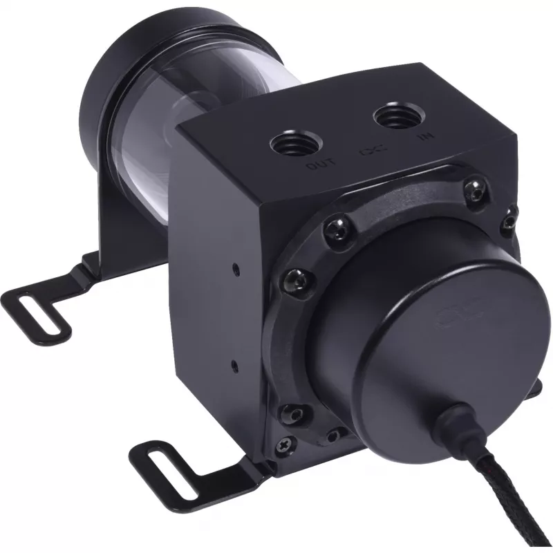 Vandens blokas Alphacool 15380 Akrilas Aliuminis Plastikas Juodi 76.5x131x76.5mm