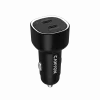 Automobilinis įkroviklis CANYON OnDrive 60 PD 60W 2xUSB-C — 60 W galia, 2 USB-C prievadai, juodas