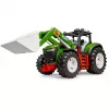 BRUDER traktorius su priekiniu krautuvu modelis BR-03451 – patvarus žaislinis traktorius su judamu krautuvu