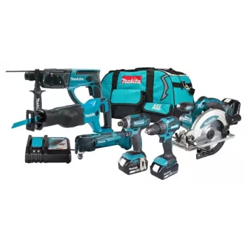 Įrankių rinkinys Makita DLX6135TX1 3X5 AH 18V