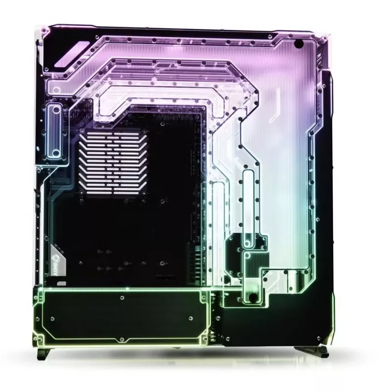 Šoninis skydelis PC korpusui Singularity Spectre 4 Dual Loop, skaidrus akrilas