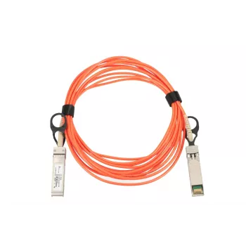 SFP+ AOC kabelis Extralink AOC SFP+ 10Gbps 5m Male/Male pilnas dvipusis