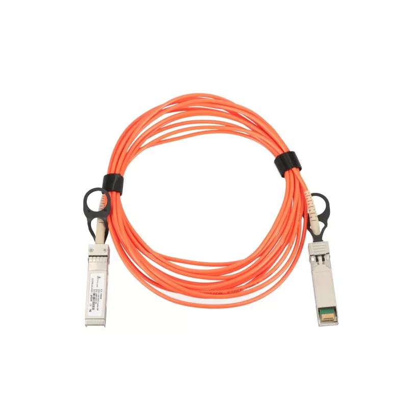 SFP+ AOC kabelis Extralink AOC SFP+ 10Gbps 5m Male/Male pilnas dvipusis