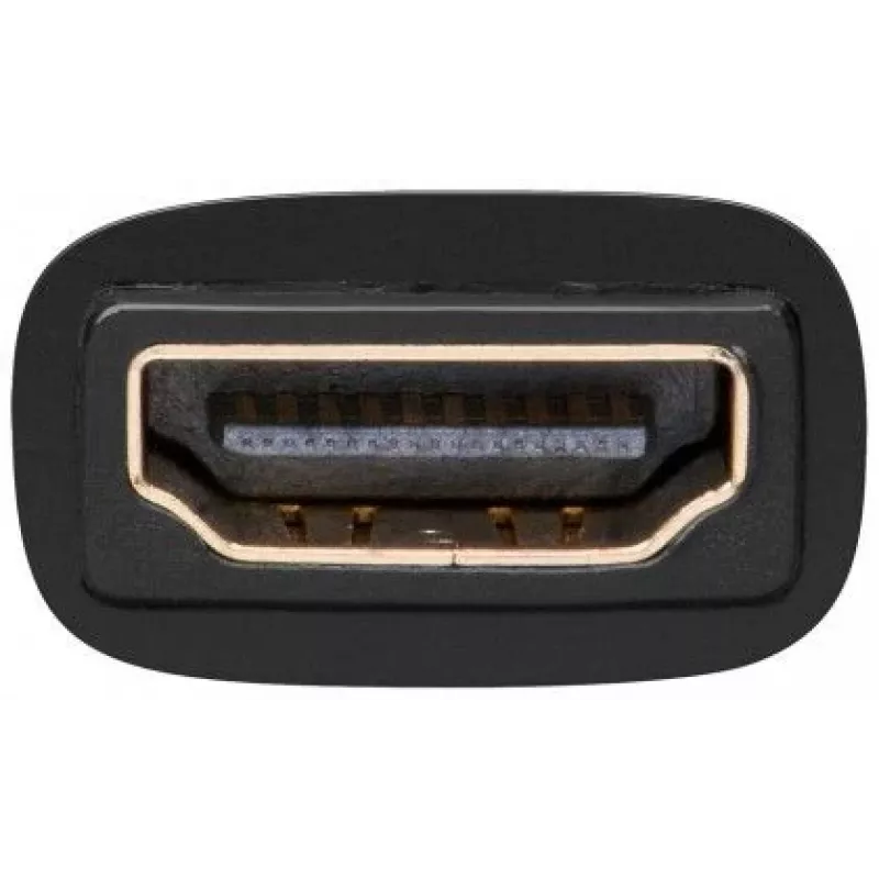 Goobay HDMI/DVI-D adapteris, HDMI standartinis lizdas (A tipas) -> DVI-D (24+1) kištukas (68931)