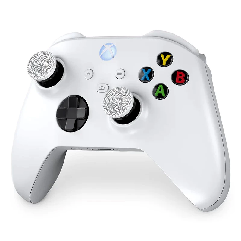 Žaidimų valdiklio nykščio pagalvėlės STEELSERIES KontrolFreek Sports Clutch White Juoda XBX didelio sukibimo našumas