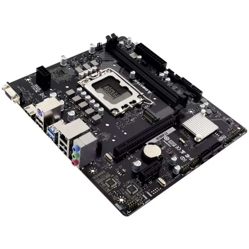 Biostar H610MHP 2.0 pagrindinė plokštė Intel H610 LGA 1700 Micro ATX
